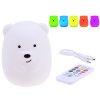 Teddy Bear szilikon LED éjjeli lámpa + távirányító