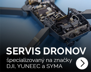 Servis dronov DJI a Yuneec