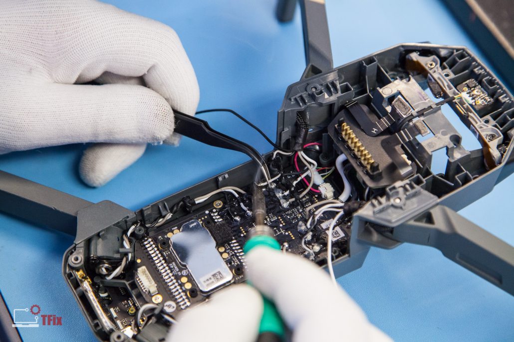 DJI-Mavic-Pro-Front-Motor-Arms-Replacement-London-UK-Drone-Repair-3-1030x686