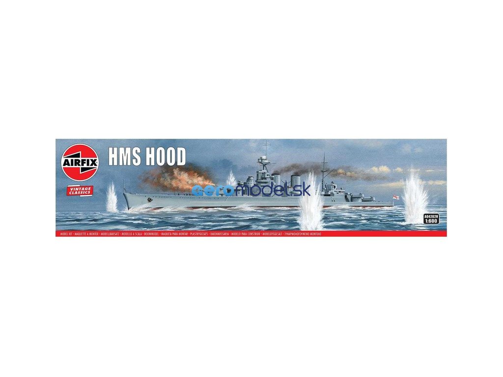 Airfix HMS Hood (1:600) (Vintage)