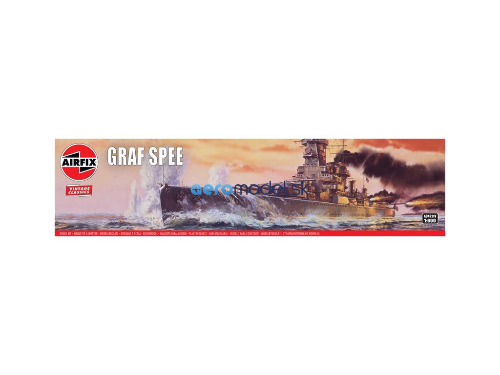 Airfix Admiral Graf Spee (1:600) (Vintage)