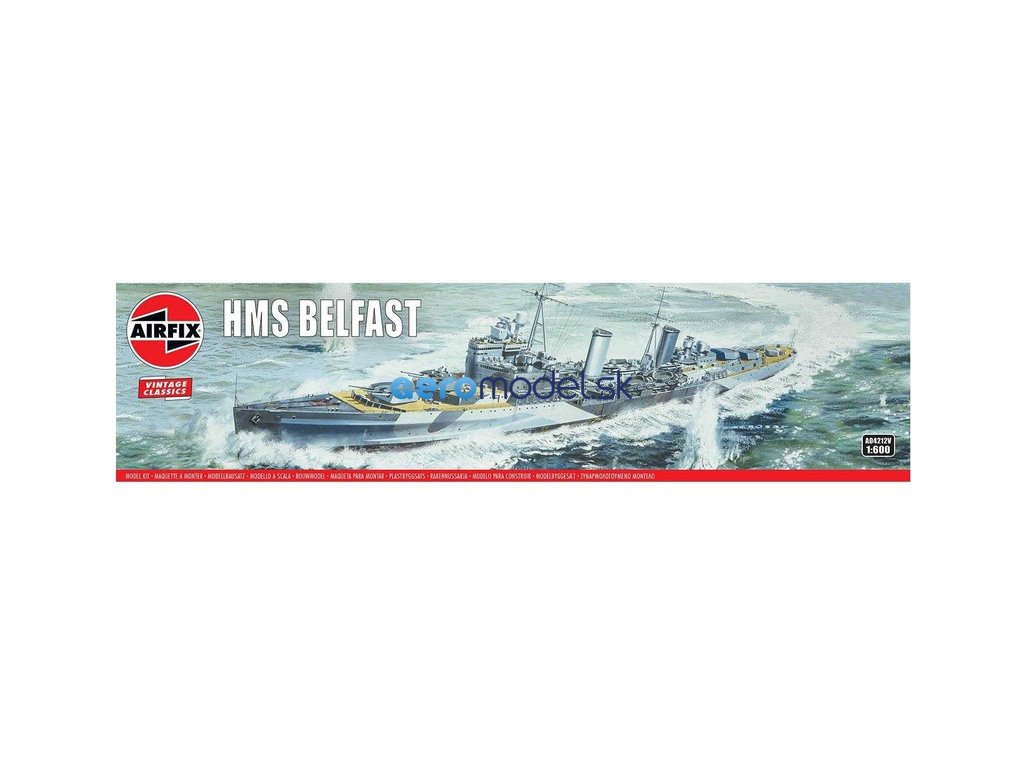 Airfix HMS Belfast (1:600) (Vintage)