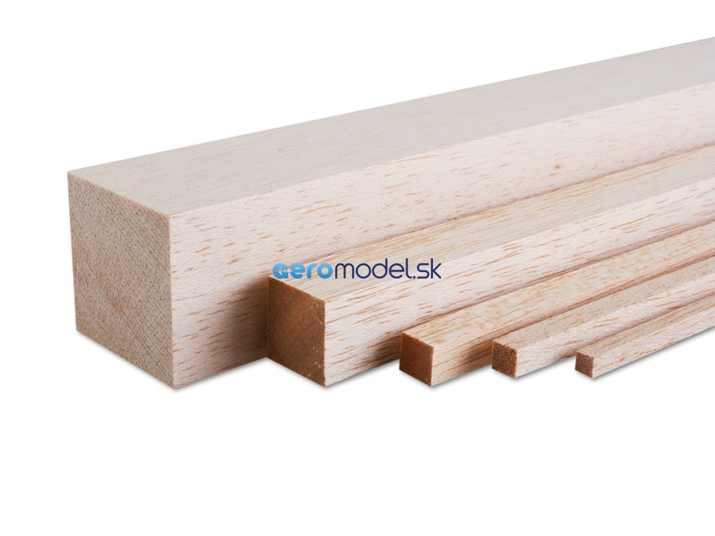 Balsová lišta 4x10x1000mm