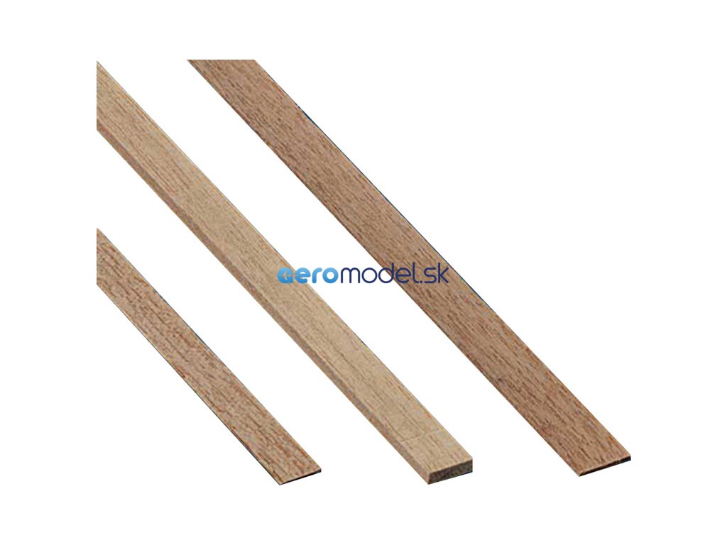 Krick Lišta ořech 0.5x4mm 1m (10)