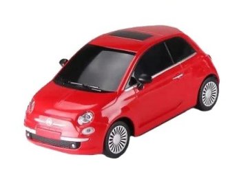 Fiat 500 Sport Racing 1:18 27MHz RTR - červený
