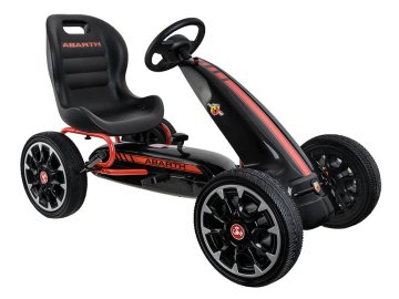 eng pl GOKART ABARTH for pedals Large soft wheels PA0167 13000 8