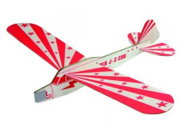 ZT Model: J3 PIPER 300mm - Gumový pohon