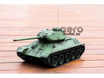 RC tank T34/85 s kovovými pásmi
