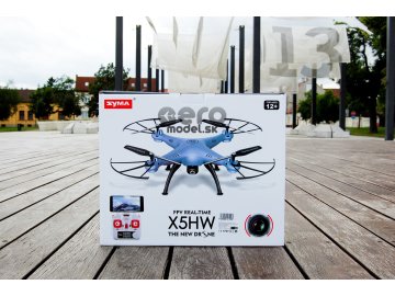 Syma X5HW FPV, BAROMETER kompas, Modrá