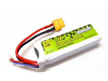 Batéria GPX Extreme: 1800mAh 7.4V 40C 2S1P GPX Extreme