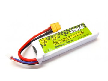 Batéria GPX Extreme: 2200mAh 7.4V 25C GPX Extreme