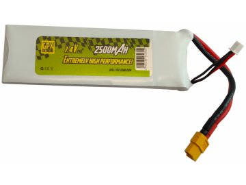 Batéria GPX Extreme: 2500mAh 7.4V 25C GPX Extreme