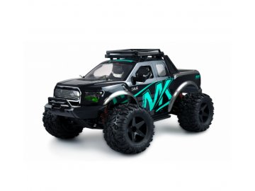 WARRIOR Desert Truck 4WD, 1:10, kovové tuningové diely, 45 km/h, IPx4, RTR, tyrkysová