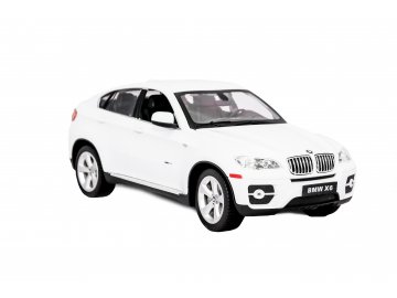 RC auto BMW X6- biela, na diaľkové ovládanie