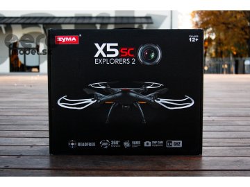 RC kvadrokoptéra Syma X5SC (s HD kamerou 720p.), čierna