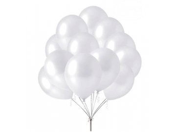 Metalizované latexové perlové balóny 30cm 80ks - aeromodel.sk
