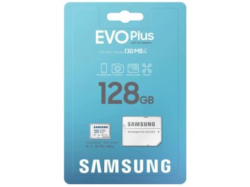 Samsung Micro SDHC karta 128GB EVO Plus + SD adaptér - aeromodel.sk