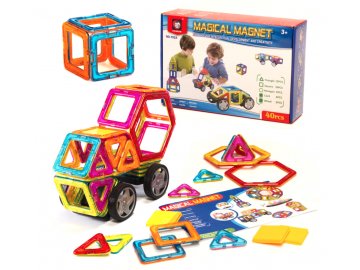 Farebné skladačky auto Magical Magnet 40 dielikov - aeromodel.sk
