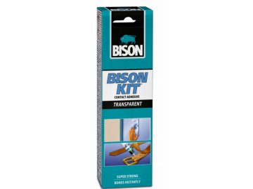 BISON KIT TRANSPARENT 55ml univerzálne kontaktné lepidlo