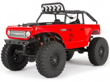 Axial SCX24 Deadbolt 1:24 4WD RTR červená