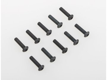 M3x12mm šroub s imbusouvou půlkulatou hlavou, 10ks.