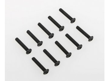 M3x16mm šroub s imbusouvou půlkulatou hlavou, 10ks.