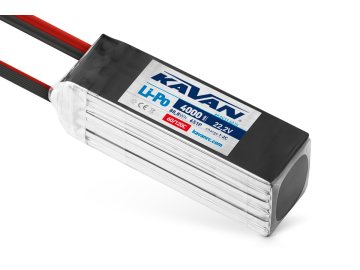 KAVAN - Li-Po 4000 mAh/22,2 V 60/120C, 88,8 Wh