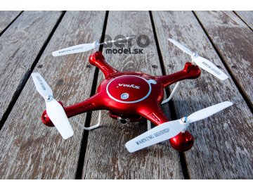 SYMA X5UC BIELA(1MP kamera, 2.4GHz, barometer, dosah až 70m, plánovanie trás)