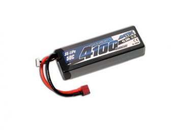 ANTIX by LRP 4100mAh - 11.1V - 50C LiPo Car Stickpack Hardcase - T-DYN konektor