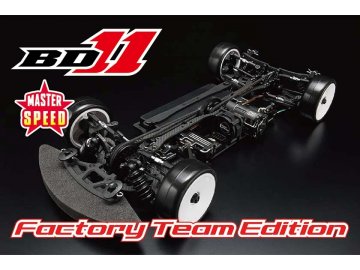 Yokomo Master Speed BD11 Team Edition Touring Car stavebnice, uhlíkové šasi