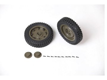 1:6 1941 MB SCALER - Sada zadních kol (2ks)