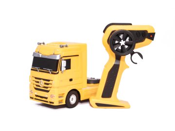 KAMION MERCEDES-BENZ ACTROS, SKLÁPAČ 1:32, Žltý