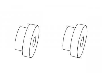 Turbo Racing uložení hřídele zadních kol 2ks