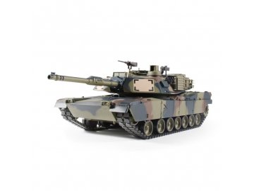 TORRO tank 1/16 RC M1A Abrams zelená kamufláž - BB Airsoft+IR (kovové pásy)