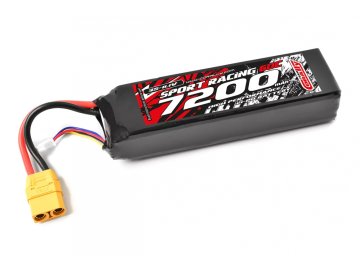 Sport Racing 60C - 7200mAh - 11,1V 3S - LiPo Semi-Soft case - XT90