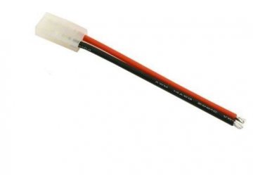 Predpripravená zásuvka Tamiya s káblom 14AWG 10 cm.