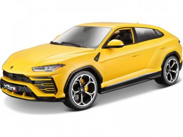 Kovový model auta Bburago Plus Lamborghini Urus 1:18 žltá