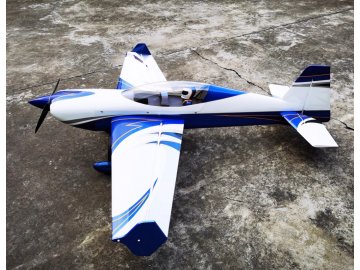 104" Extra NG - Modrá/Bílá/Stříbrná 2,64m