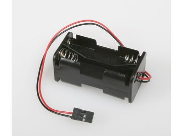 JR071 Pouzdro pro 4 tužkové baterie (AA) JR