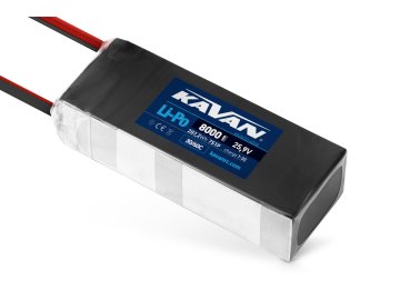 KAVAN - Li-Po 8000 mAh/25,9 V 30/60C, 207,2 Wh