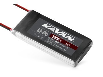 KAVAN Li-Po 3000mAh/7,4V 30/60C RX