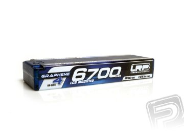 HV LCG Modified GRAPHENE-4 6700mAh Hardcase Akku - 7.6V LiPo - 120C/60C