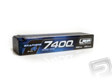 HV Stock Spec GRAPHENE-4 7400mAh Hardcase Akku - 7.6V LiPo - 135C/65C