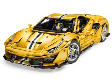 Italian super car - RC stavebnice z kostek