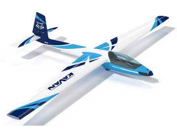 KAVAN Swift S-1 2400mm ARF - modrá