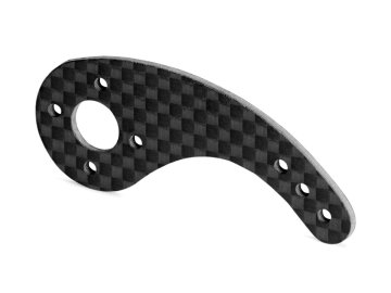 Páka serva uhlíková jednoramenná oblouková 53 x 20mm