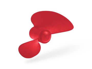 Lodní šroub 40X/M4 RED Nylon 2L