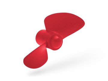 Lodní šroub 35SR/M4 Red Nylon 2L