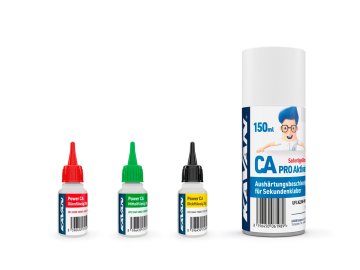 KAVAN POWER CA PACK vteř. lepidlo 3x20g (Ř,S,H) + aktivátor PRO 150ml (DE)
