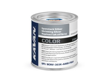 KAVAN napínací lak COLOR, stříbrný, 250ml